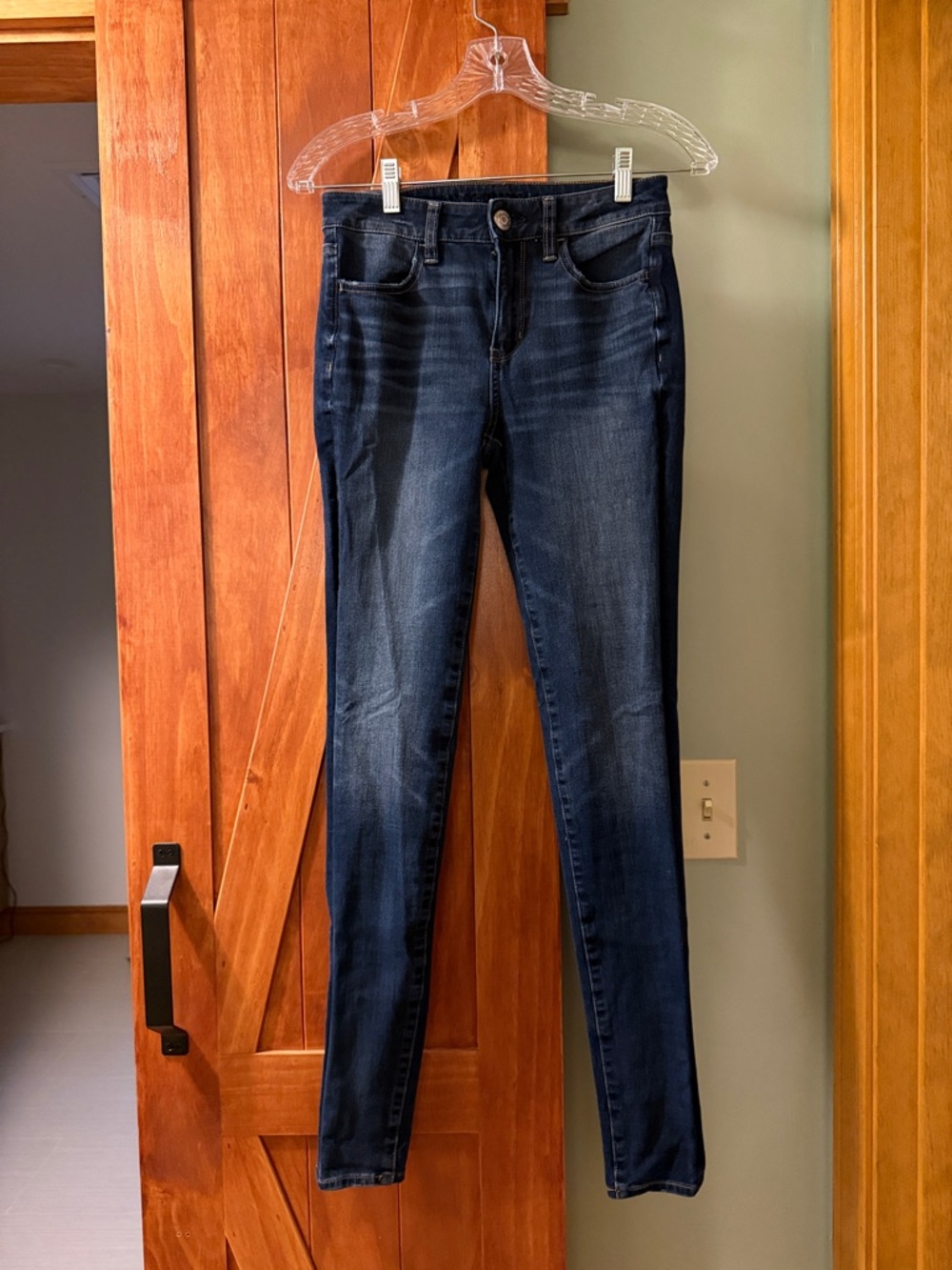 American Eagle Outfitters Dark Wash Women’s Dream Jeans - High Rise Jeggings